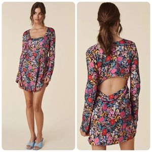 NEW! Spell & the Gypsy Collective Evening Floral Last Drinks Mini Dress